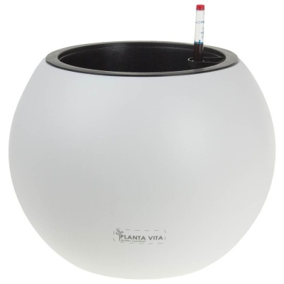 Пластиковое кашпо с автополивом Ball Matt