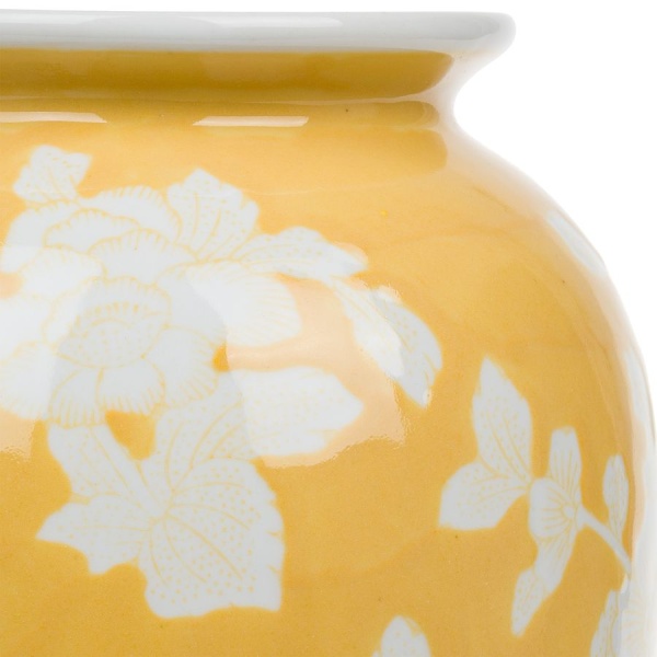 Керамическая ваза Шинуазри Yellow