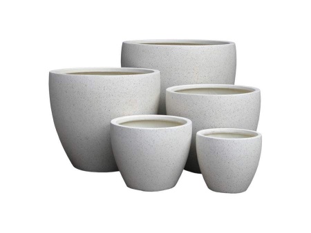 Горшок для цветов Pote-white Round