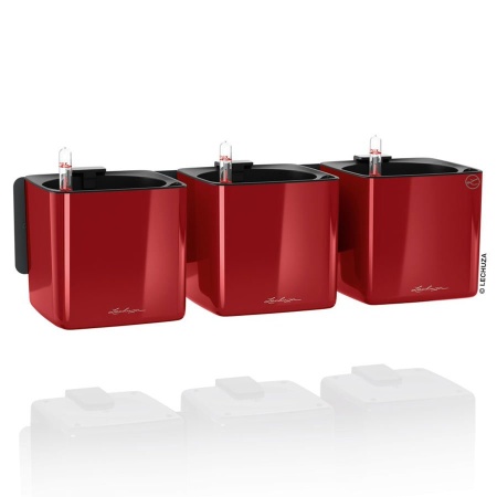 Кашпо Lechuza Cube Glossy