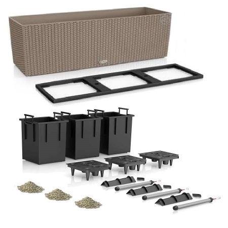 Кашпо Lechuza TRIO Cottage