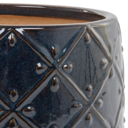 Кашпо керамическое Портвейн