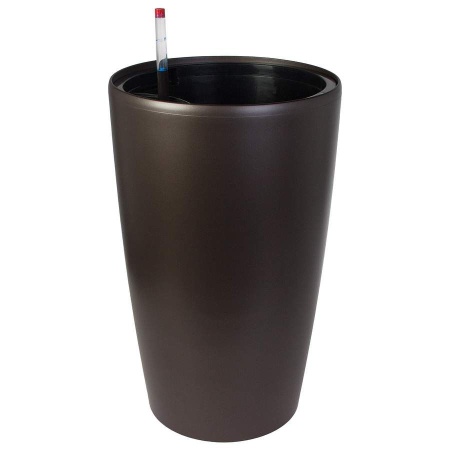 Пластиковое кашпо с автополивом Vase Silk