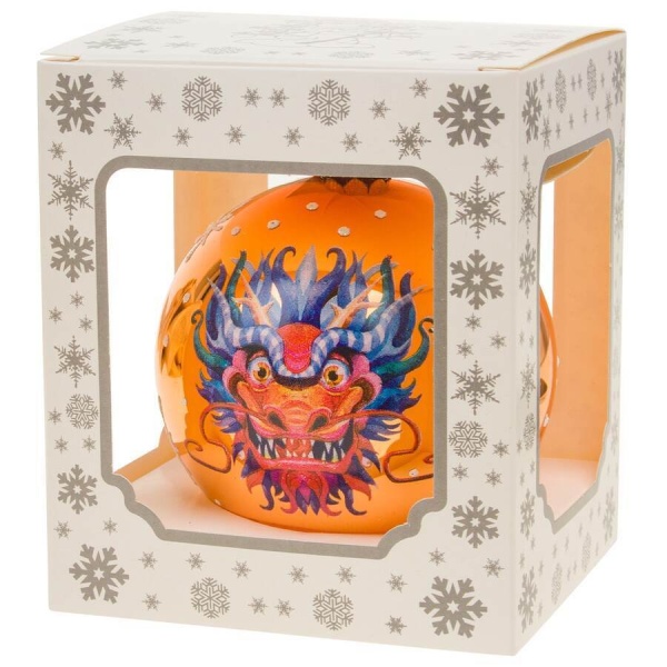 Елочная игрушка Дракон