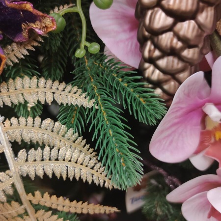 Ель искусственная заснеженная Европейская