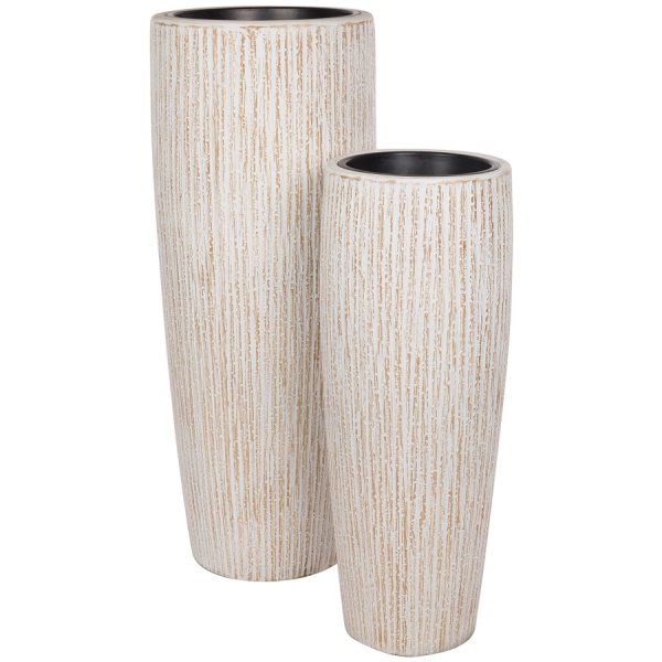 Высокий горшок vintage bark Vase