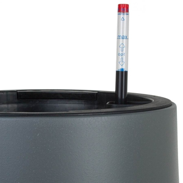 Пластиковое кашпо с автополивом Jar Silk WL