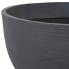 Цветочный горшок Gray sand Round