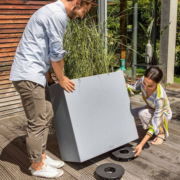 Кашпо Lechuza Canto Stone wide