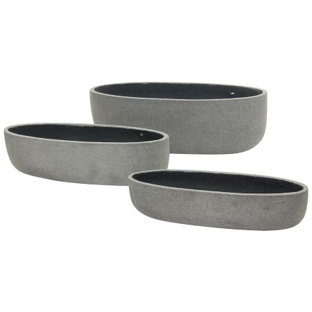 Уличный горшок Plain Oval