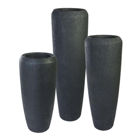 Горшок для цветов Pms-black Vase