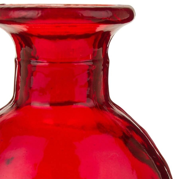 Стеклянная ваза бутылочная Грауле