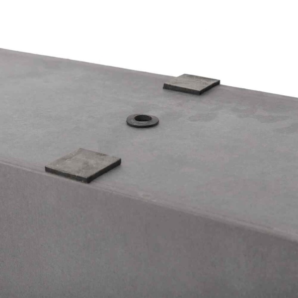 Цветочный горшок Rectangle Natural Smoot cubical