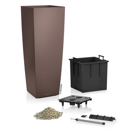 Кашпо Lechuza Cubico Alto