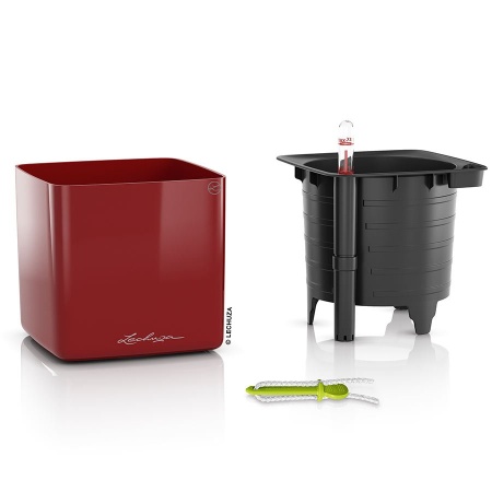 Кашпо Lechuza Cube Glossy