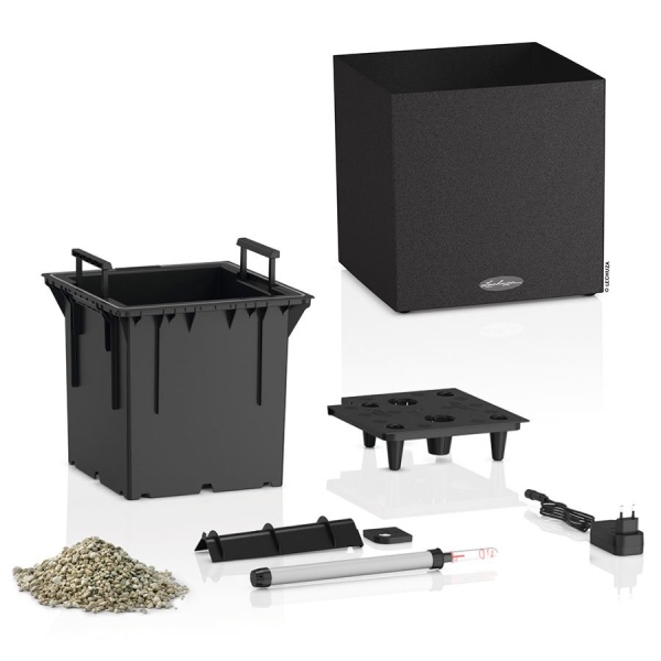 Кашпо Lechuza Canto Stone LED low