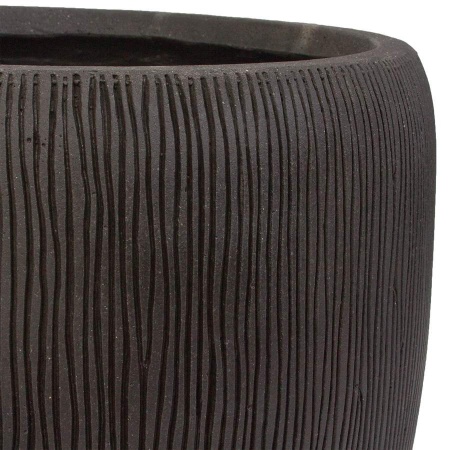 Цветочный горшок Pm-bgray Round