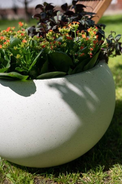 Горшок для цветов Pote-white Ball