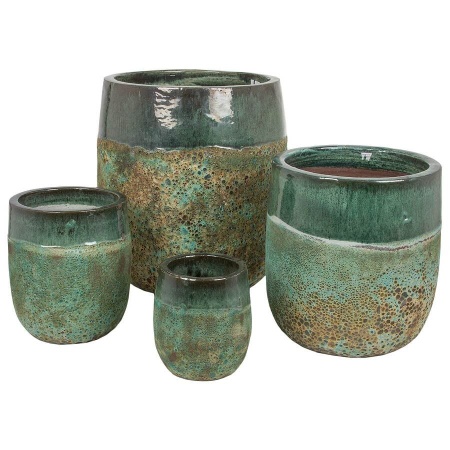 Большой уличный горшок Jade Jar из керамики