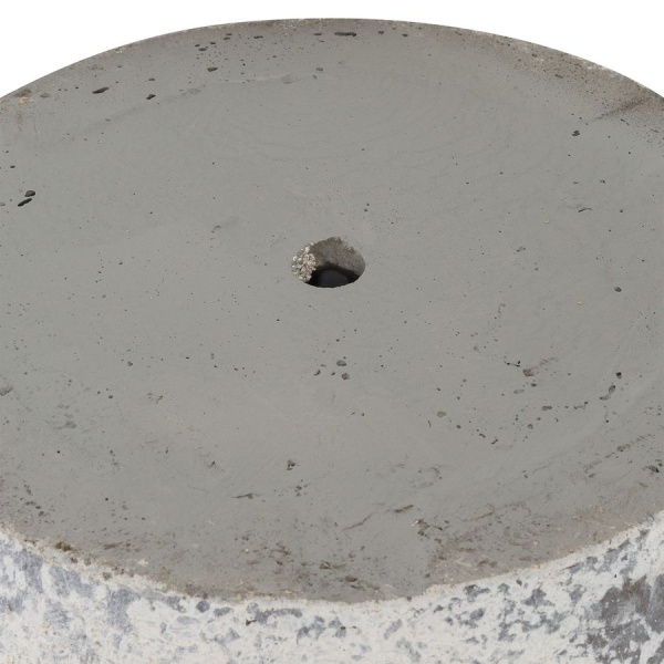 Большой цветочный горшок Plain Round Patina