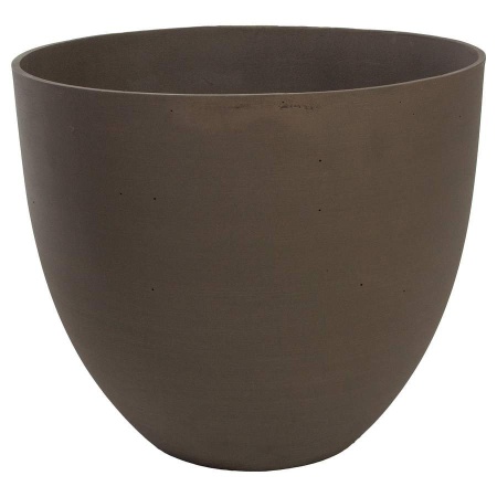 Большой горшок Brown Round