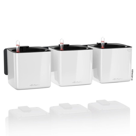Кашпо Lechuza Cube Glossy