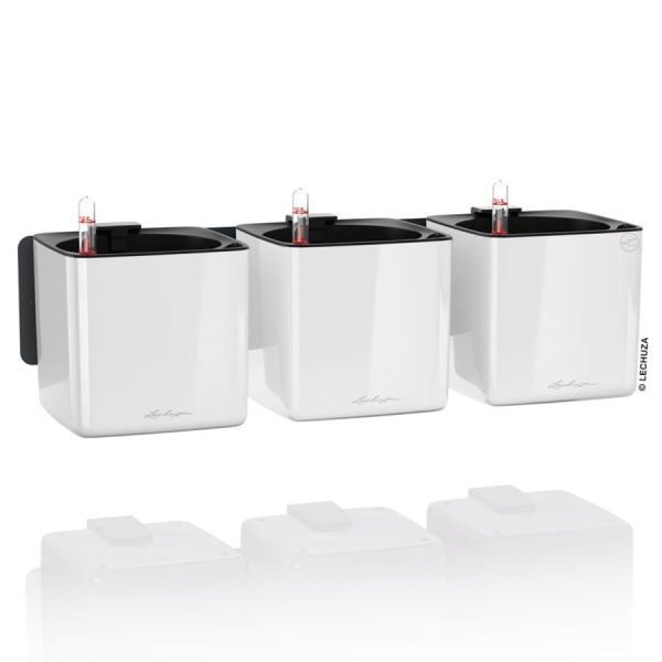 Кашпо Lechuza Cube Glossy