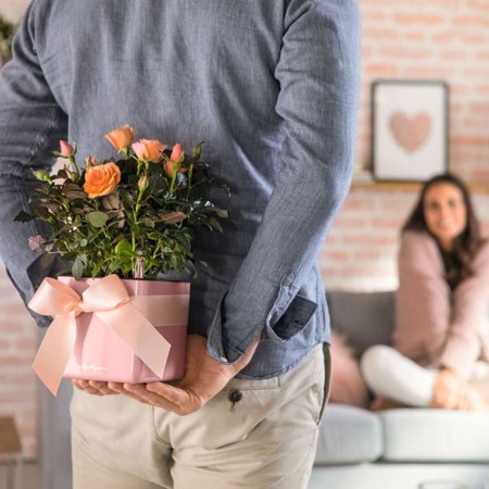 Кашпо Lechuza Cube Glossy Kiss