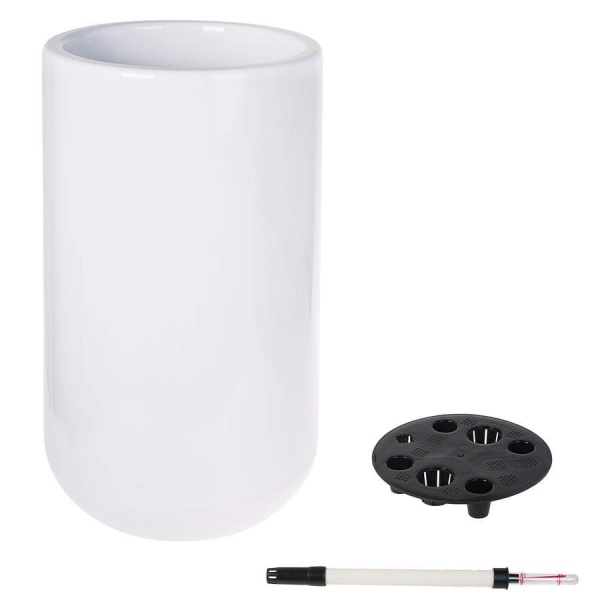 Пластиковое кашпо с автополивом Jar Silk