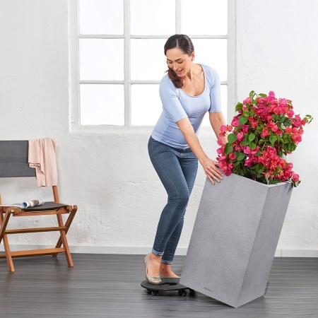 Кашпо Lechuza Canto Stone high