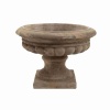 Глиняный горшок Concrete French Vase Wide 