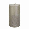 Свеча глиттерованная (с блестками)