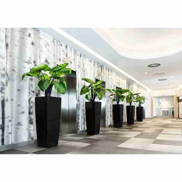 Кашпо Lechuza Cubico Alto