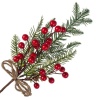 Ветка еловая искусственная с ягодами
