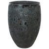 Высокий горшок для цветов S-black 