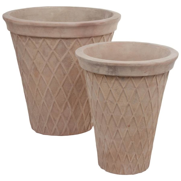 Большой глиняный горшок Fiore