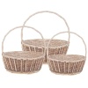 Набор плетеных корзин Ида
