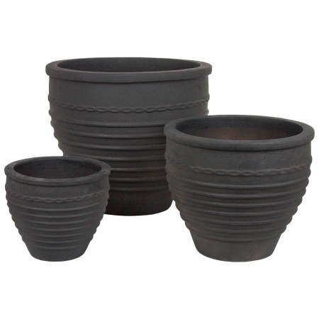 Уличный большой глиняный горшок Anterra 