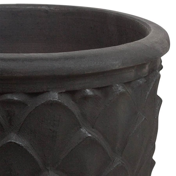 Глиняный большой горшок Mterra Leaves Jar