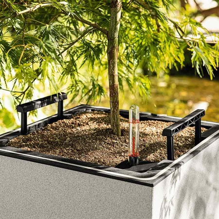 Кашпо Lechuza Canto Stone LED low