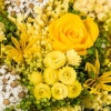 Стабилизированный букет Гарден желтый