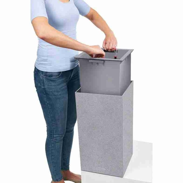 Кашпо Lechuza Canto Stone high