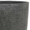 Высокий вазон Rock-gray 
