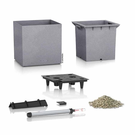 Кашпо Lechuza Canto Stone low