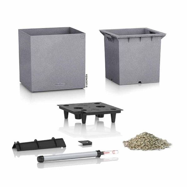 Кашпо Lechuza Canto Stone low