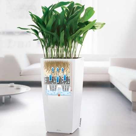 Кашпо Lechuza Cubico Premium