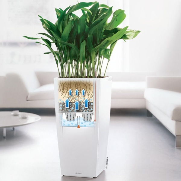 Кашпо Lechuza Cubico Premium