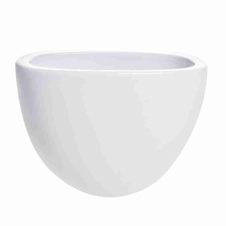 Горшок из керамики Волна