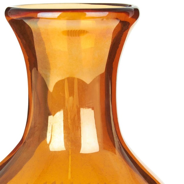 Стеклянная ваза Скрипач