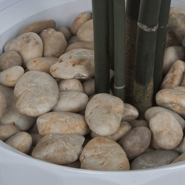 Бамбук искусственный в горшке Vase Rib